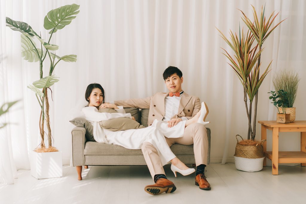 ［美式婚紗］輔陞 & 斐如 / 草地.棚拍